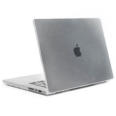 Selencia Glitter Cover Apple MacBook Pro 13 inch (2020 / 2022) - Transparant