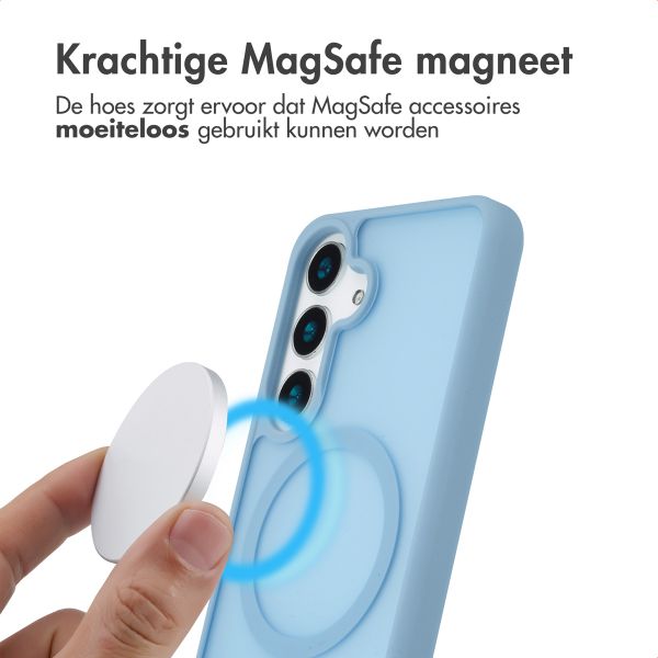 imoshion Color Guard Backcover met MagSafe Samsung Galaxy S25 - Lichtblauw