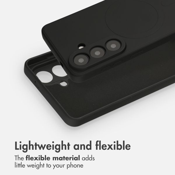 imoshion Colour Back Cover with MagSafe Samsung Galaxy S26 - Black