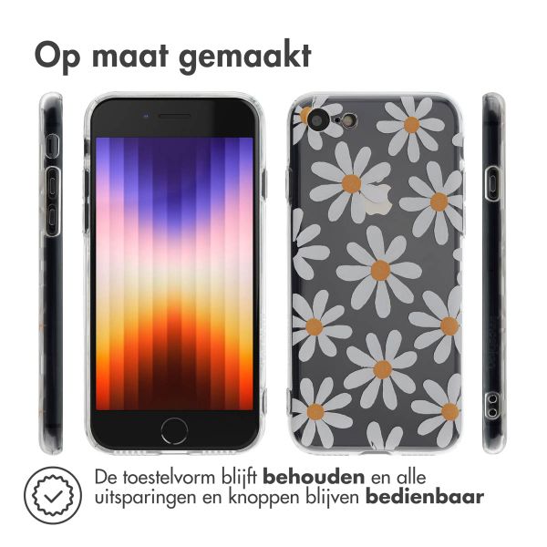 imoshion Design hoesje Apple iPhone SE (2022 / 2020) / 8 / 7 - Daisy flower