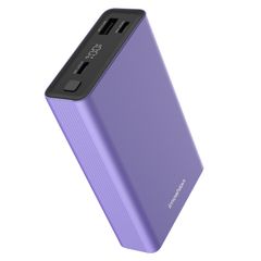 imoshion Ultra Series Aluminium Powerbank 20.000 mAh - Quick Charge en Power Delivery - Tropical Violet