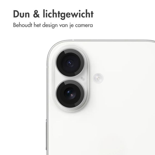 imoshion 2 Pack Camera lens protector Apple iPhone 17 / 16 / 16 Plus - Wit