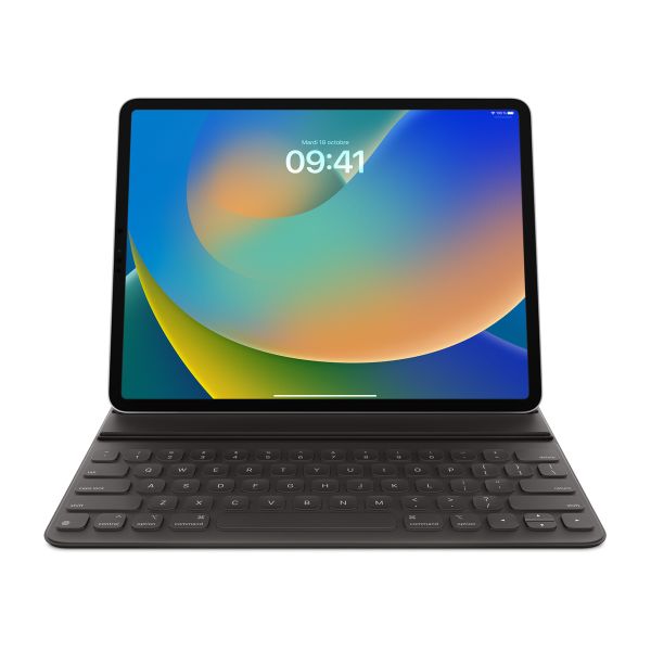 Apple Smart Folio Keyboard Apple iPad Air 13 inch (2025) M3 / (2024) M2 / iPad Pro 12.9 (2018/2020/2021/2022) - AZERTY / FR - Zwart