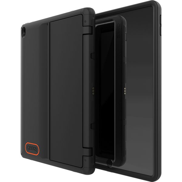 ZAGG Battersea Backcover iPad 9 (2021) 10.2 inch / iPad 8 (2020) 10.2 inch / iPad 7 (2019) 10.2 inch - Zwart