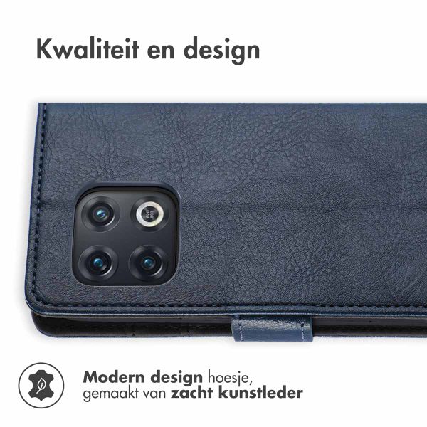 imoshion Luxe Bookcase OnePlus 10 Pro - Donkerblauw