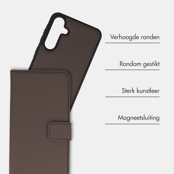 imoshion Uitneembare 2-in-1 Luxe Bookcase Samsung Galaxy A55 - Bruin