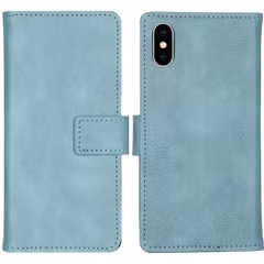 imoshion Luxe Bookcase Apple iPhone Xs / X - Lichtblauw