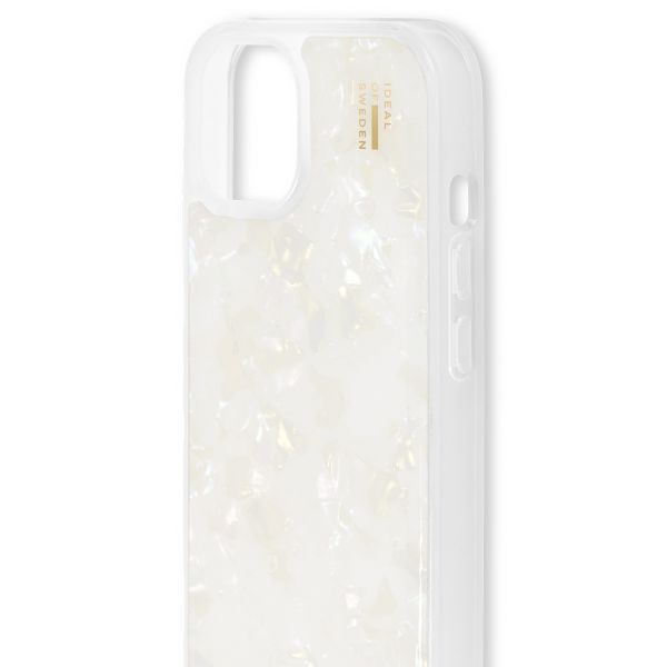 iDeal of Sweden Pearlized Case Apple iPhone 13/14/15/16e - Wit