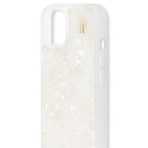 iDeal of Sweden Pearlized Case iPhone 13 / 14 / 15 - Wit