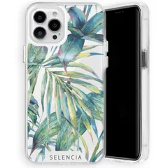 Selencia Zarya Fashion Extra Beschermende Backcover Apple iPhone 13 Pro Max - Green Jungle Leaves