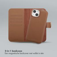 Selencia Olyn Uitneembare Bookcase met MagSafe Apple iPhone 14 / 13 - Bruin