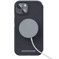 Njorð Collections Genuine Leather MagSafe Wallet Case iPhone 14 - Black