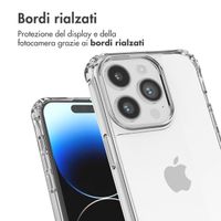 imoshion Backcover met koord + armband Apple iPhone 14 Pro Max - Parels Hartjes