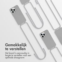 imoshion Color Backcover met afneembaar koord Apple iPhone 14 Pro Max - Grijs