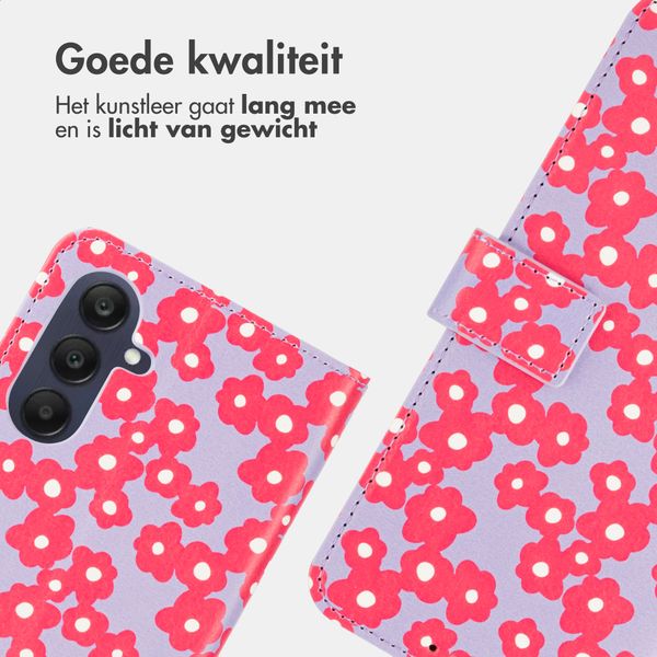 imoshion Design Bookcase Samsung Galaxy A26 - Dusty Rose Blossoms