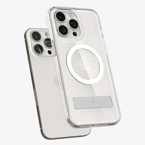 Spigen Ultra Hybrid S MagSafe Apple iPhone 15 Pro - Transparant