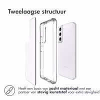 imoshion Rugged Air Case Samsung Galaxy S22 Plus - Transparant