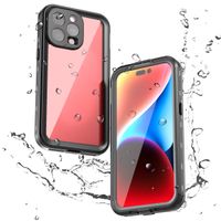 Redpepper Dot Plus Waterproof Backcover Apple iPhone 15 Pro Max - Zwart