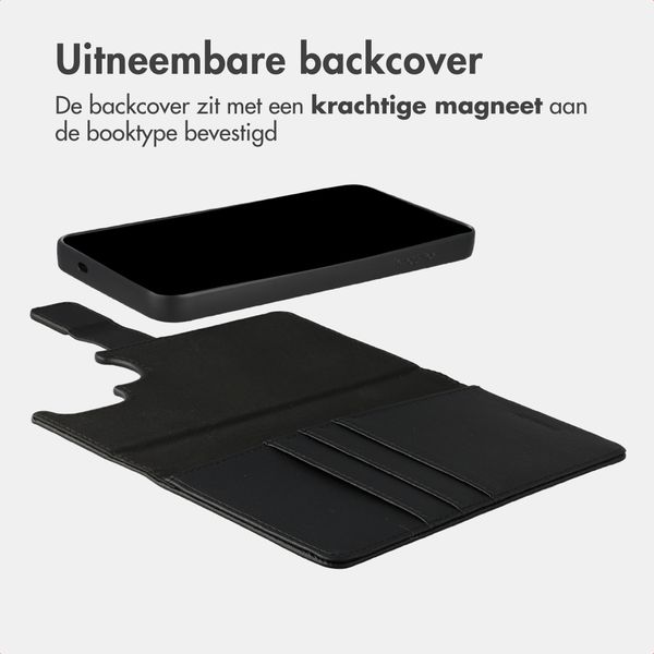 imoshion Uitneembare 2-in-1 Luxe Bookcase Samsung Galaxy S26 Ultra - Zwart