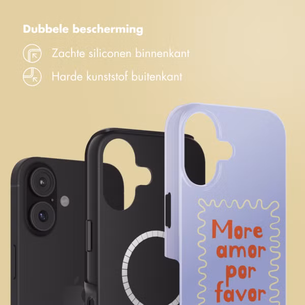 Selencia Vivid Backcover met MagSafe Apple iPhone 17 - More Amor