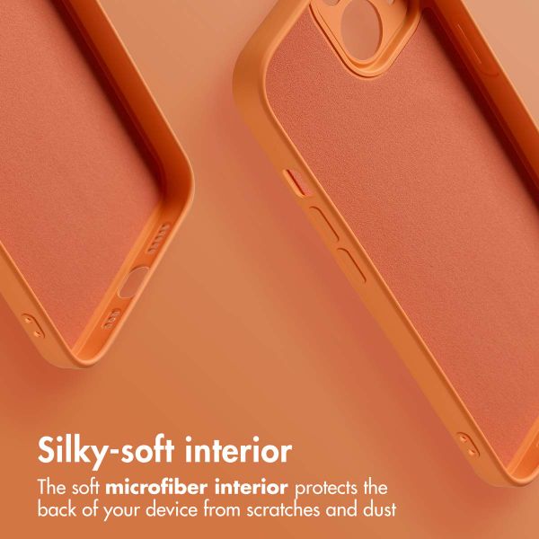 imoshion Colour Back Cover with MagSafe Apple iPhone 14 - Orange