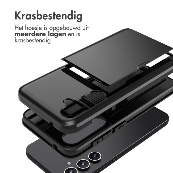 imoshion Backcover met pasjeshouder Samsung Galaxy S23 FE - Zwart