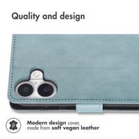 imoshion Luxury Bookcase Apple iPhone 17 - Light Blue