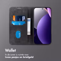 imoshion Slim Bookcase Xiaomi Redmi Note 15 Pro (5G) - Zwart