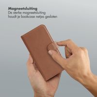 Selencia Olyn Uitneembare Bookcase met MagSafe Samsung Galaxy A57 (5G) - Bruin