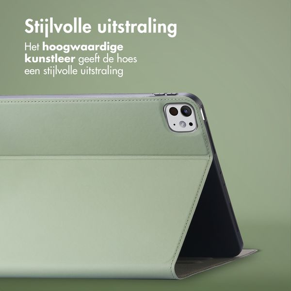 Accezz Classic Tablet Case Apple iPad Pro 13 (2025) M5 / (2024) M4 - Groen