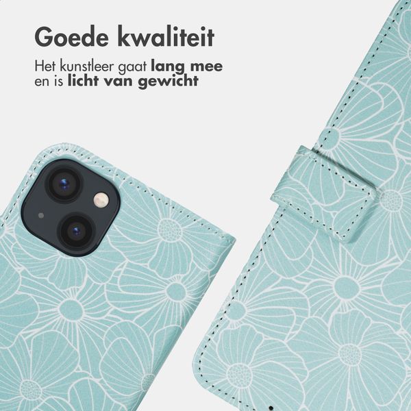 imoshion Design Bookcase Apple iPhone 14 - Botanica