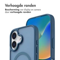 imoshion Color Guard Backcover met MagSafe iPhone 16 - Donkerblauw