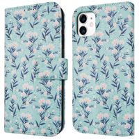 imoshion Design Bookcase iPhone 11 - Blue Flowers