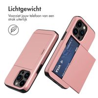 imoshion Backcover met pasjeshouder iPhone 15 Pro - Rosé Goud