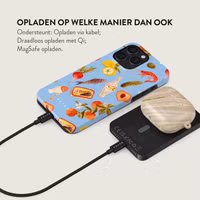 Burga Magnetic Powerbank 5.000 mAh - Geschikt voor MagSafe en Qi2 - Al Fresco / Gunmetal