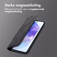 imoshion Slim Bookcase Samsung Galaxy A55 - Zwart