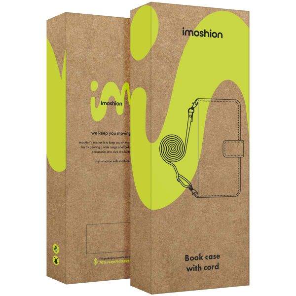 imoshion Bookcase with Strap Samsung Galaxy S26 - Pink