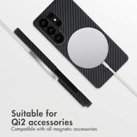 Accezz MagSafe Kevlar® Back Cover Samsung Galaxy S26 Ultra - Black