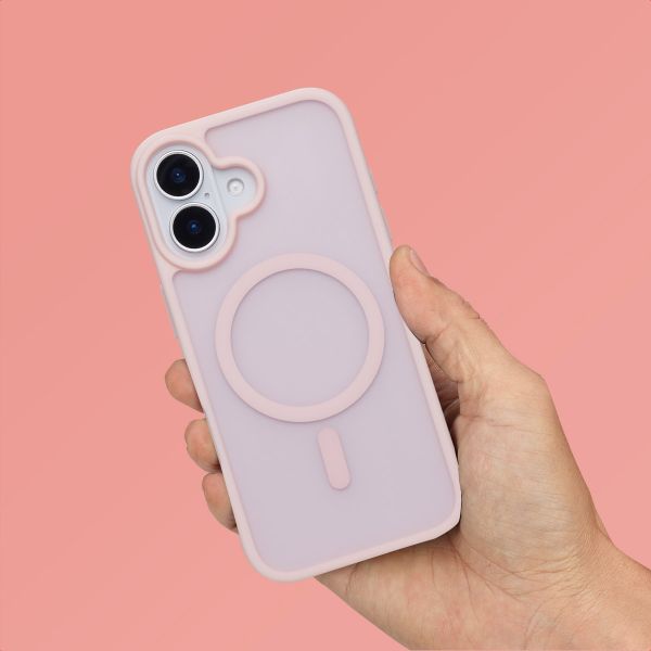 imoshion Colour Guard Back Cover with MagSafe Apple iPhone 17 - Light Pink