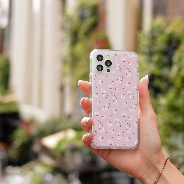 imoshion Design hoesje Apple iPhone SE (2022 / 2020) / 8 / 7 - Berries Blush