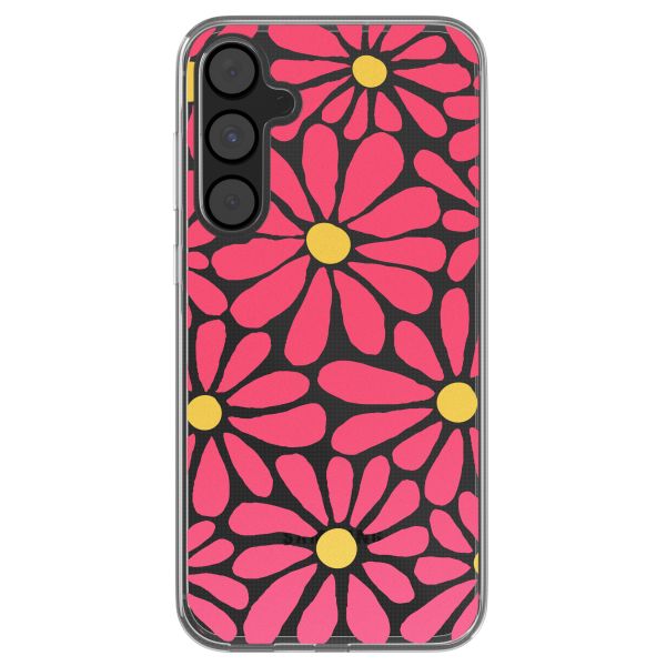 imoshion  Design hoesje Samsung Galaxy A55 - Dusty Rose Flowers Connect