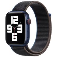Apple Sport Loop band Apple Watch Series 1 t/m 11 / SE / Ultra (44/45/46/49 mm) - Maat XL - Charcoal