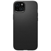 Spigen Liquid Air Backcover iPhone 15 - Matte Black