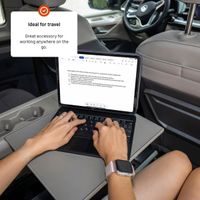 Fixed Typee QWERTY keyboard case iPad Pro 11 (2018-2022) / Air 4 (2020) / Air 5 (2022) / Air 11 inch (2025) M3 / (2024) M3 - Zwart