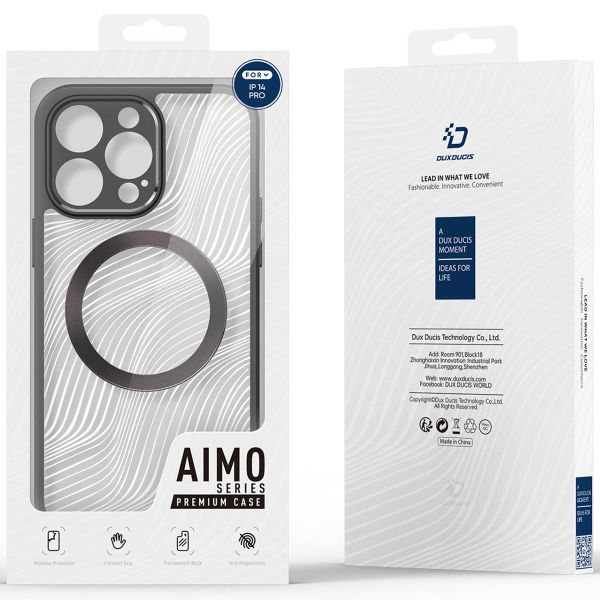 Dux Ducis Aimo Backcover met MagSafe iPhone 14 Pro - Transparant