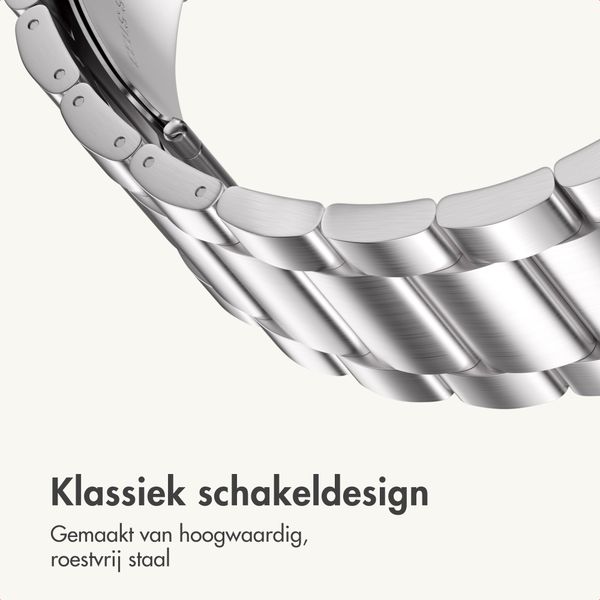 imoshion Stalen bandje Apple Watch | 38/40/41/42 mm - Zilver
