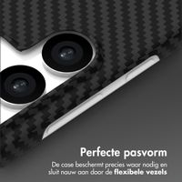 Accezz MagSafe Kevlar Backcover Samsung Galaxy S24 Ultra - Zwart