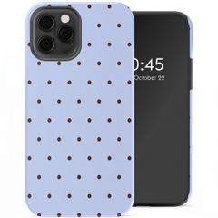Selencia Vivid Back Cover Apple iPhone 12 (Pro) - Happy Dots Digital Sky