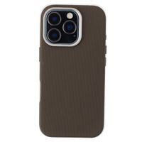 Accezz Mesh Backcover met MagSafe Apple iPhone 16 Pro - Bruin