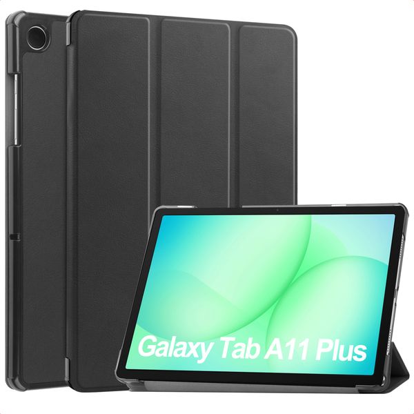 imoshion Trifold Bookcase Samsung Galaxy Tab A11 Plus - Zwart